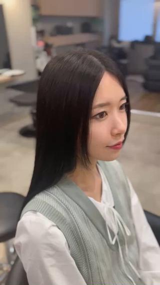 ロング 縮毛矯正専門店 Aoneエーワンのヘアスタイル