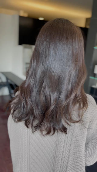 アッシュブラウンナチュラル透明感