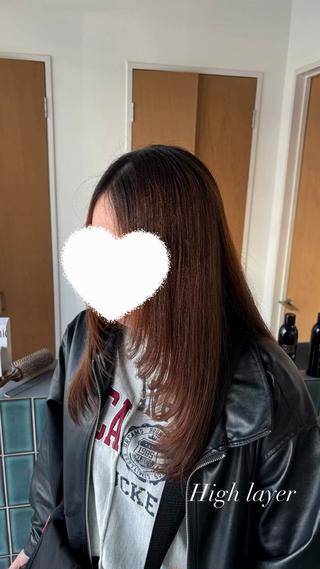 ミディアム miku カラー／ヘッドスパのヘアスタイル