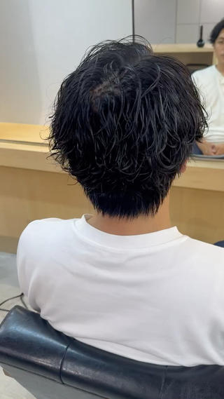 パーマ メンズ 永野 正芳のヘアスタイル