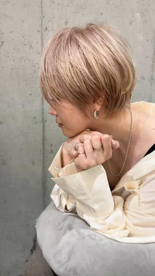 ショート 韓国レイヤー🇰🇷 ReLien西大寺店のヘアスタイル