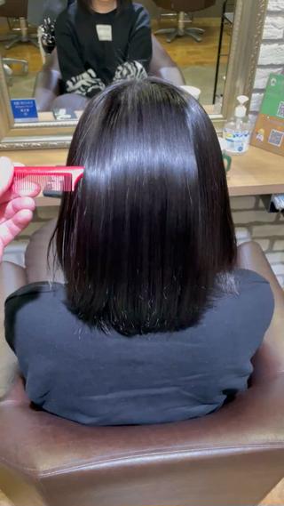 ミディアム 美髪整形✨髪質改善 ✨中村弘仁/チーフのヘアスタイル