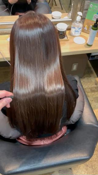 ロング カラー 美髪整形✨髪質改善 ✨中村弘仁/チーフのヘアスタイル