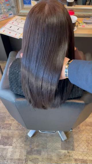 セミロング 美髪整形✨髪質改善 ✨中村弘仁/チーフのヘアスタイル