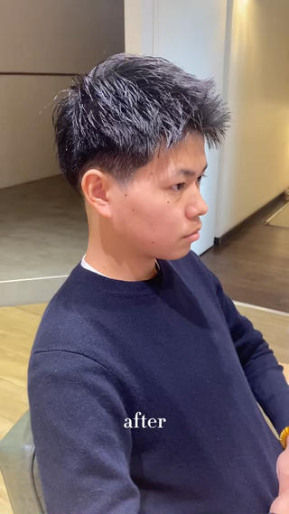 short style
マッシュスタイルからショートスタイルへ

バッサリとイメージチェンジを任せていただきました
直毛の方に合わせたカットで持ちのいいかっこいいスタイルになってます◎ 