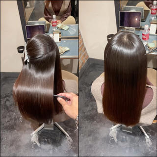 ロング 泉 堅也のヘアスタイル