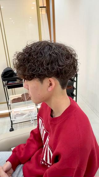 パーマ メンズ 眞田 晟希／メンズパーマのヘアスタイル