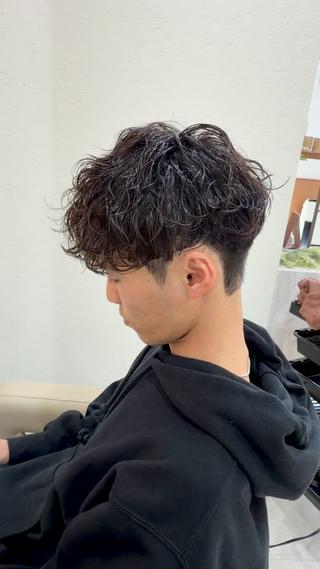 パーマ メンズ 眞田 晟希／メンズパーマのヘアスタイル