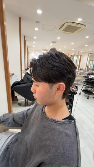 ショート メンズ 眞田 晟希／メンズパーマのヘアスタイル