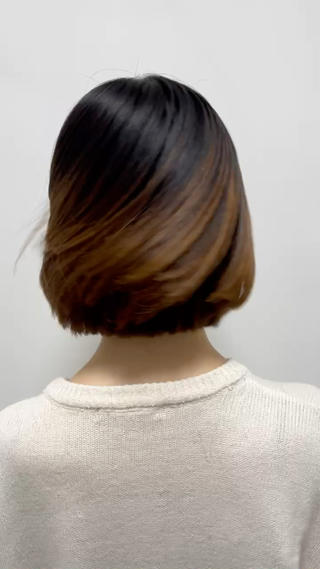 ショート 縮毛矯正・似合わせ タナカ レイヤのヘアスタイル