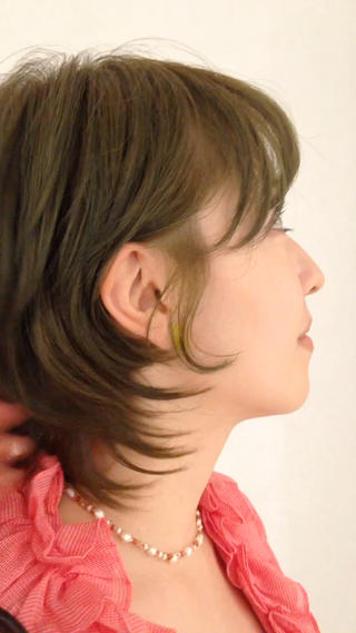 ショート カラー nanoha ‪ ꪔ̤のヘアスタイル