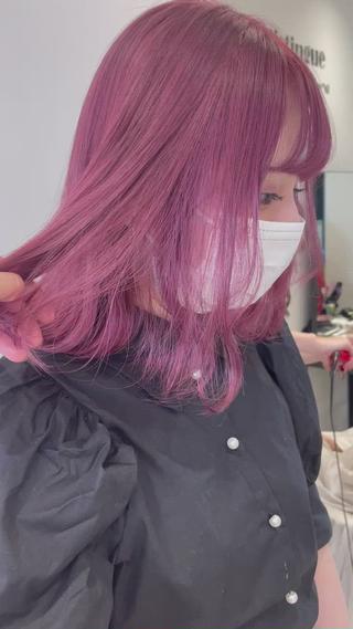 ピンク
やみつきピンク
いちごみるくのような柔らかいpink 