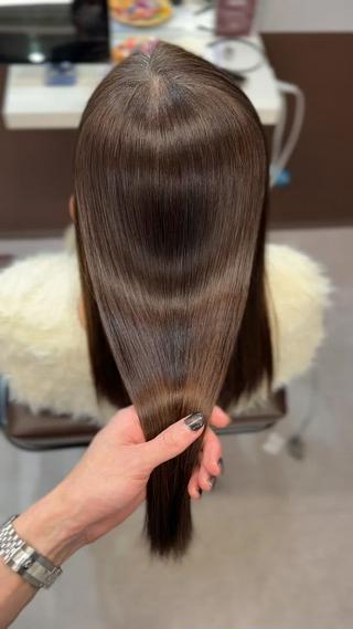 ロング 💎艶髪💎縮毛矯正 /髪質改善/ひかるのヘアスタイル