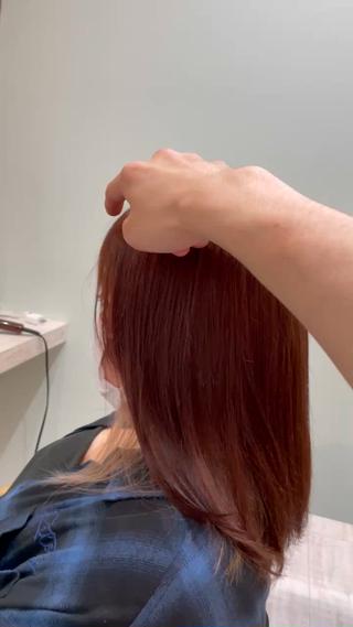 ミディアム ❄️薄 仁❄️のヘアスタイル