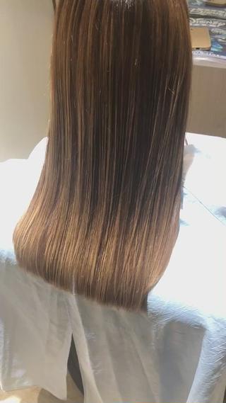 ロング 菊池 幹のヘアスタイル