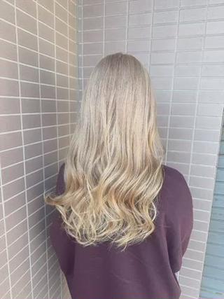 ロング カラー 菊池 幹のヘアスタイル