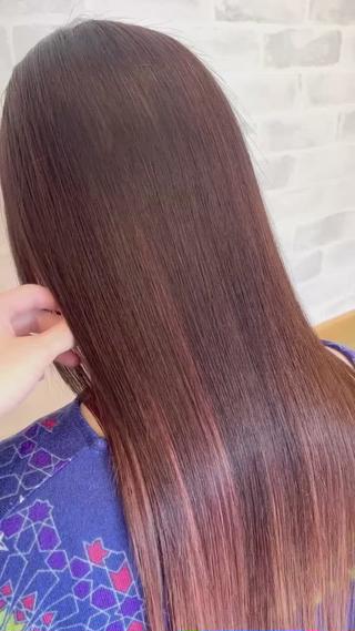 ロング カラー 顔周りカット/透明感 カラー🤍大塚蛍のヘアスタイル