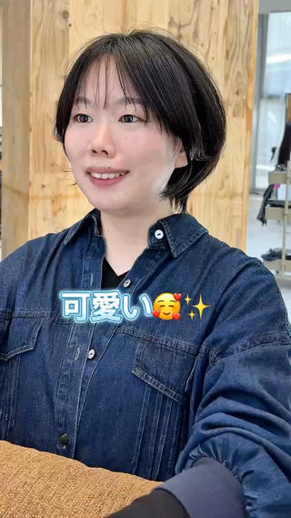 ショート VIEW OSAKA (旧 i.osaka)所属・似合わせショート特化 ×大阪心斎橋/みゅーのヘアスタイル