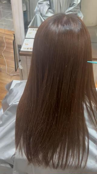 髪質改善カラー️