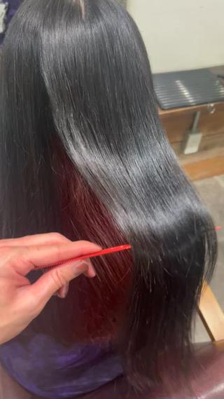 髪質改善カラー