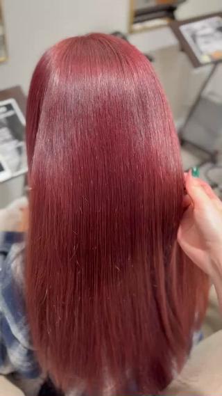 カラー ブリーチ/茨木 𝙨𝙖𝙠𝙞💚のヘアスタイル