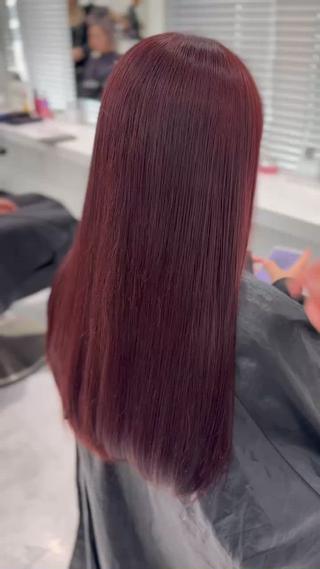 ロング カラー ヘアアレンジ 🫧モテる💗ダメー ジレスハイトーン🫧のヘアスタイル