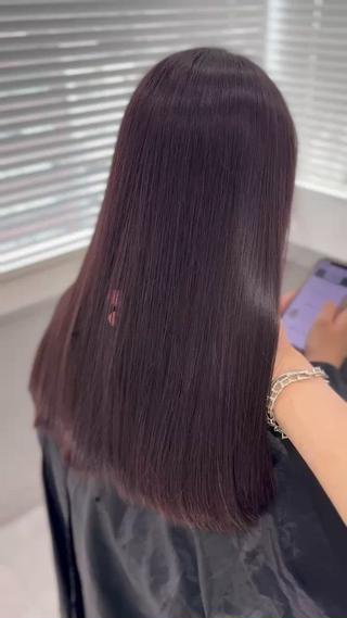 ロング カラー ヘアアレンジ 🫧モテる💗ダメー ジレスハイトーン🫧のヘアスタイル