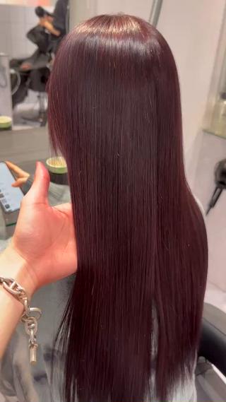 カラー 🫧モテる💗ダメー ジレスハイトーン🫧のヘアスタイル