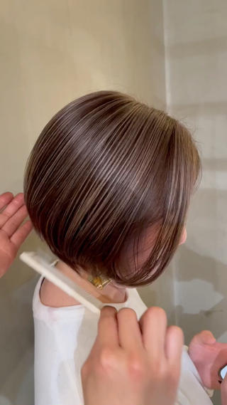 ショート カラー (店長)大畑 圭祐のヘアスタイル