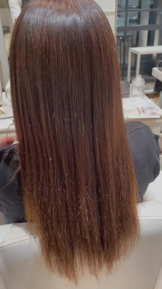 髪質改善トリートメント
ハンドブローのみです!