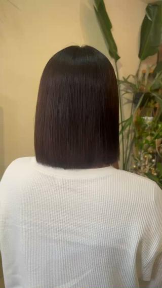 ミディアム suzu☺︎ 髪質改善/ストレートのヘアスタイル