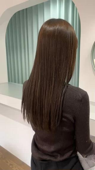 ロング カラー 武村美咲/ 暖色/艶カラーのヘアスタイル