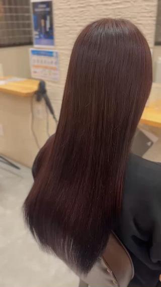 ロング カラー ROPE🫧 フウカのヘアスタイル