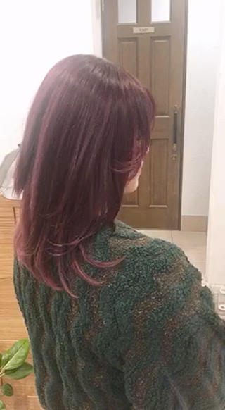 ミディアム カラー パーマ ヘアアレンジ 【ツヤ髪美容師】 ツダケイスケのヘアスタイル