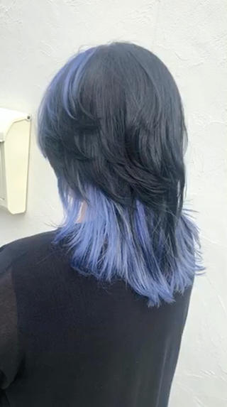 ミディアム カラー パーマ ヘアアレンジ 【ツヤ髪美容師】 ツダケイスケのヘアスタイル