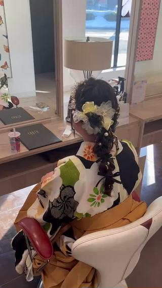 セミロング 渡部 優衣のヘアスタイル