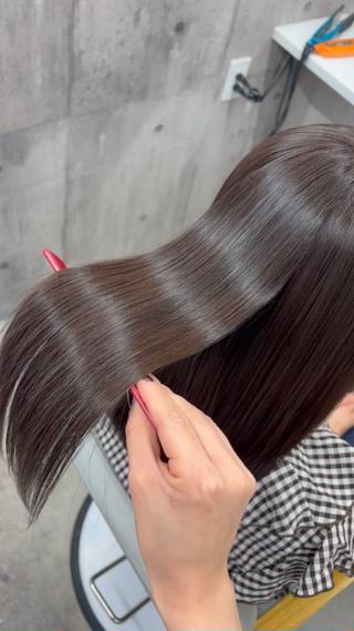 セミロング ageless/ nana/髪質改善のヘアスタイル