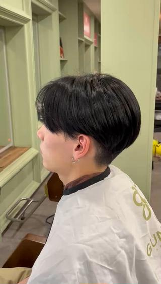 カラー AYANE ◝✩韓国ヘアのヘアスタイル