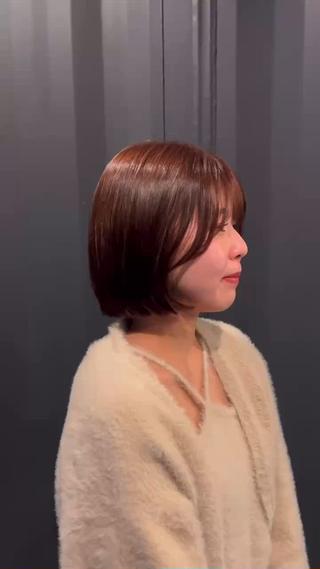 カラー AYANE ◝✩韓国ヘアのヘアスタイル