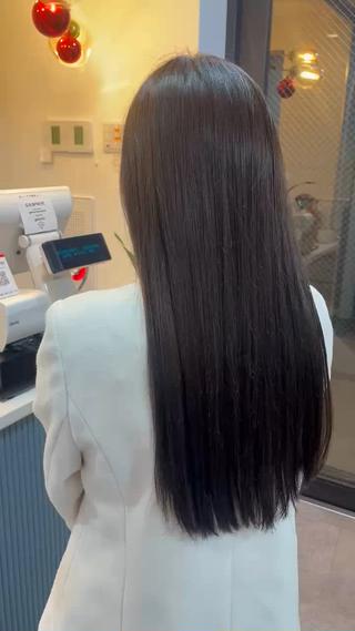 カラー AYANE ◝✩韓国ヘアのヘアスタイル