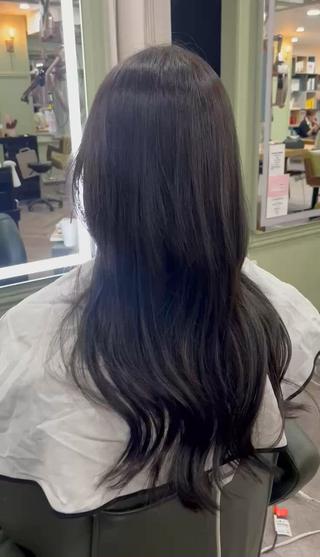 カラー AYANE ◝✩韓国ヘアのヘアスタイル