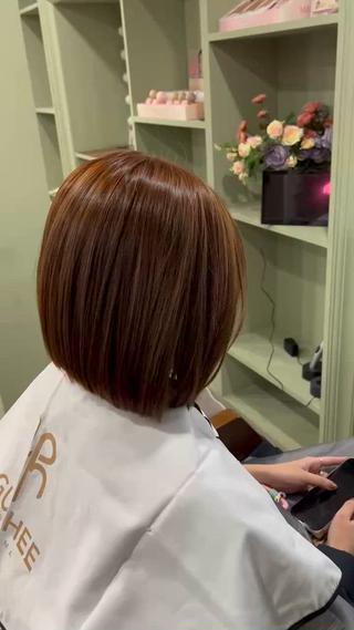 カラー AYANE ◝✩韓国ヘアのヘアスタイル