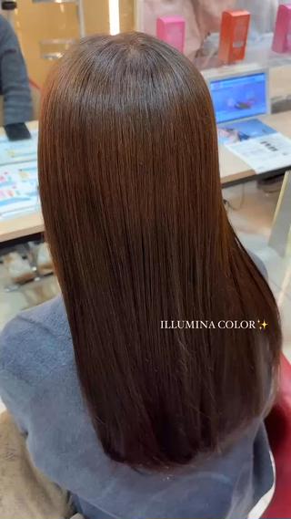 ロング カラー 🌷暖色カラー Miku🌷のヘアスタイル