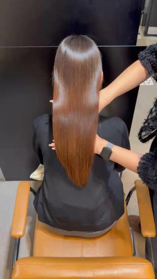 ロング ioe/髪質改善/ カラー/いしなべさえのヘアスタイル