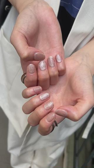 #kichinail 
#パラジェル
#持ち込み
#個性派ネイル 
#ニュアンスネイル
#夏ネイル
#夏ネイル2022
#マグネットネイル 