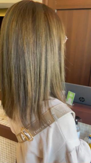 セミロング U HARUNAのヘアスタイル