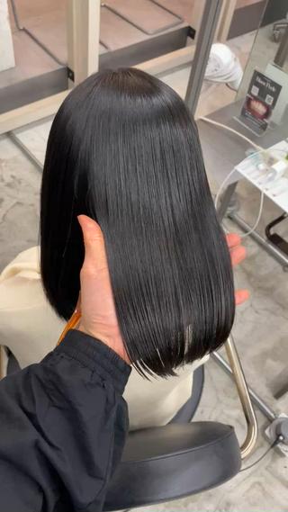 ミディアム Masu 美髪特化美容師のヘアスタイル