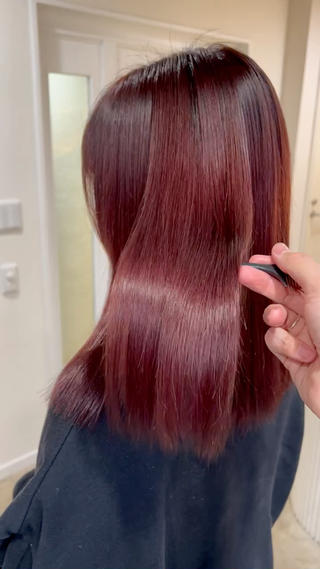 セミロング カラー 美髪コンシェルジュ✨ kyousukeのヘアスタイル