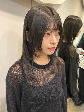 セミロング カラー 美髪コンシェルジュ✨ kyousukeのヘアスタイル