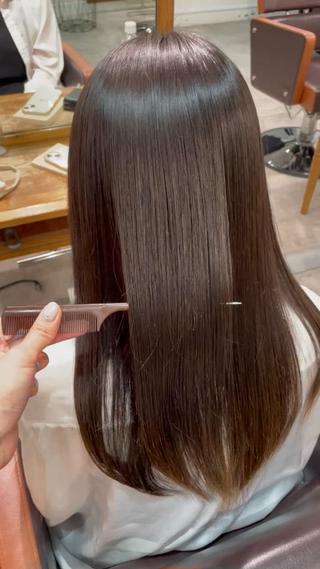 ロング 髪質改善/艶カラー 🤍mizueのヘアスタイル